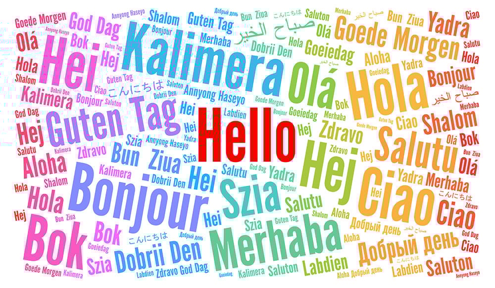 hablar diferentes idiomas 